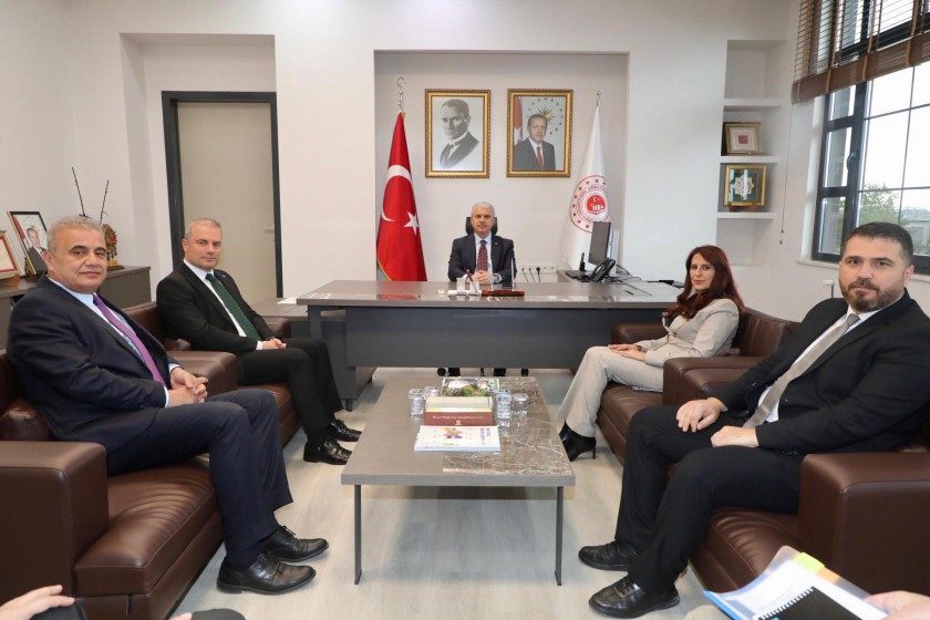 Sayın Valimiz İbrahim Akın, İl Müdürlüğümüz  Yeni Hizmet Binasını Ziyaret Etti.