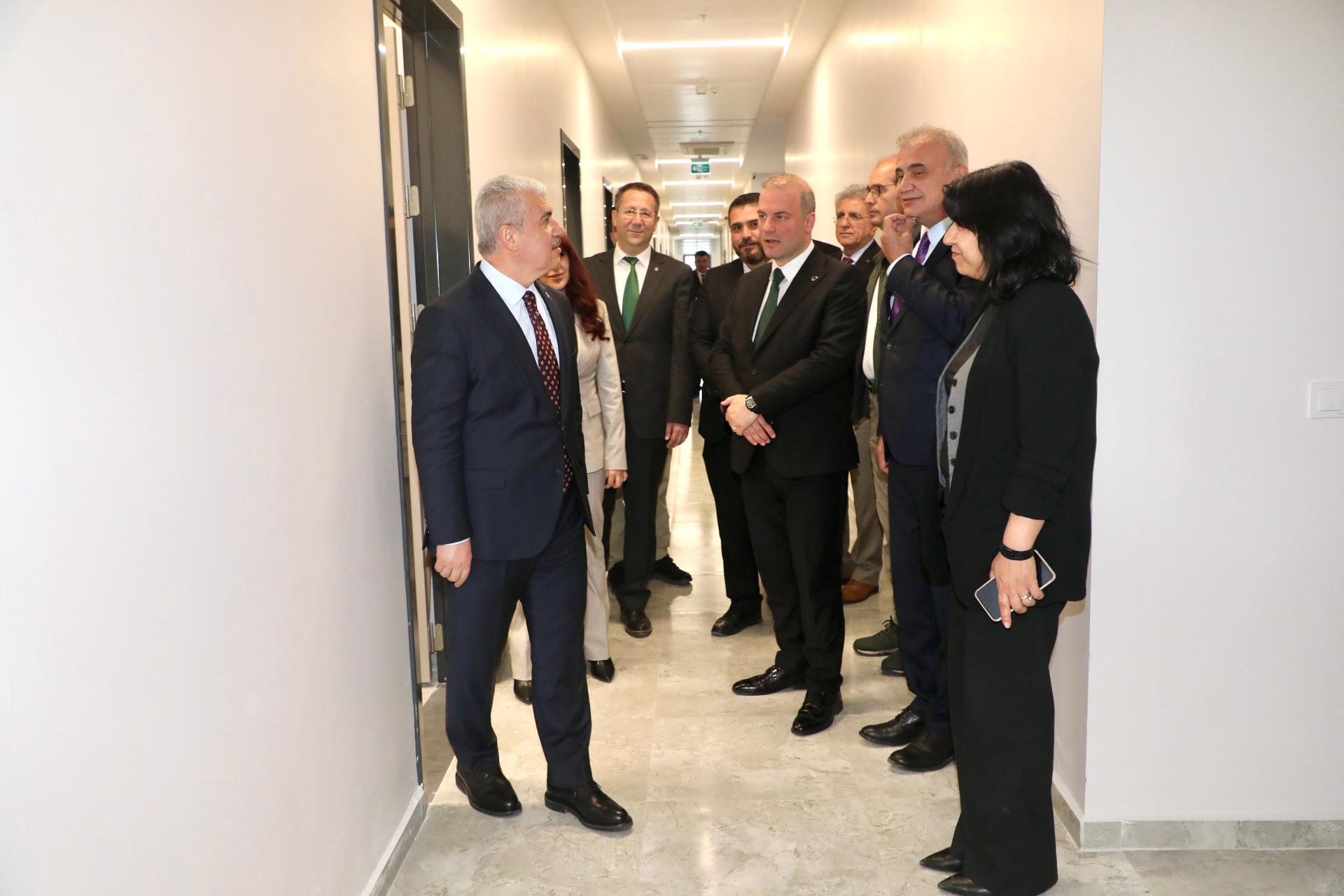 Sayın Valimiz İbrahim Akın, İl Müdürlüğümüz  Yeni Hizmet Binasını Ziyaret Etti.