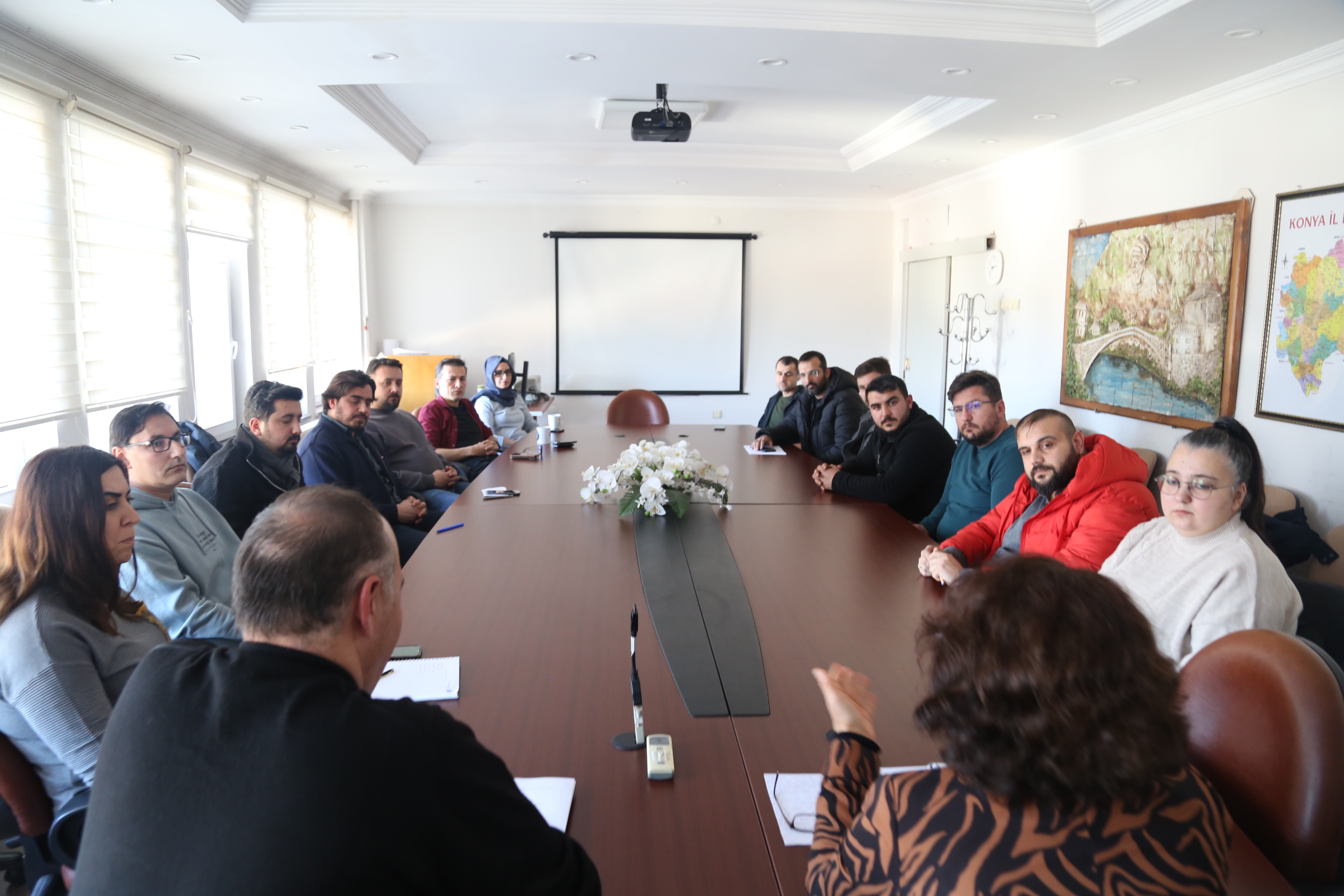 Yapı laboratuvarı Kuruluş Temsilcileri ile Toplantı Yapıldı.