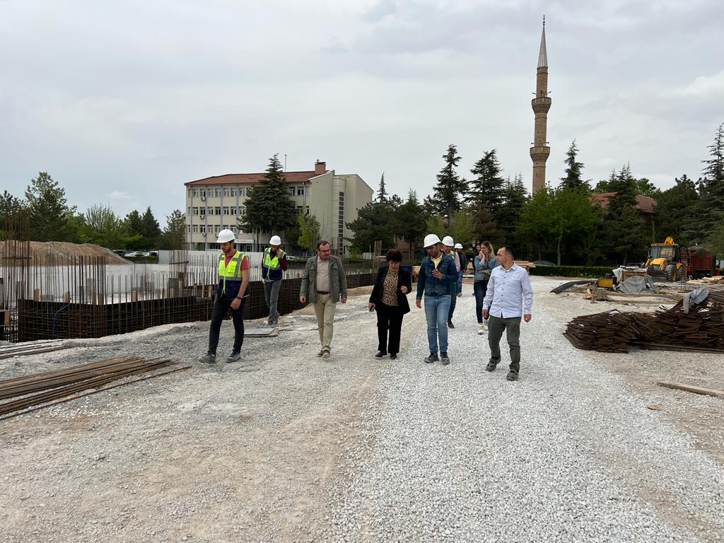 Yapımı devan eden İl Müdürlüğümüz hizmet binası