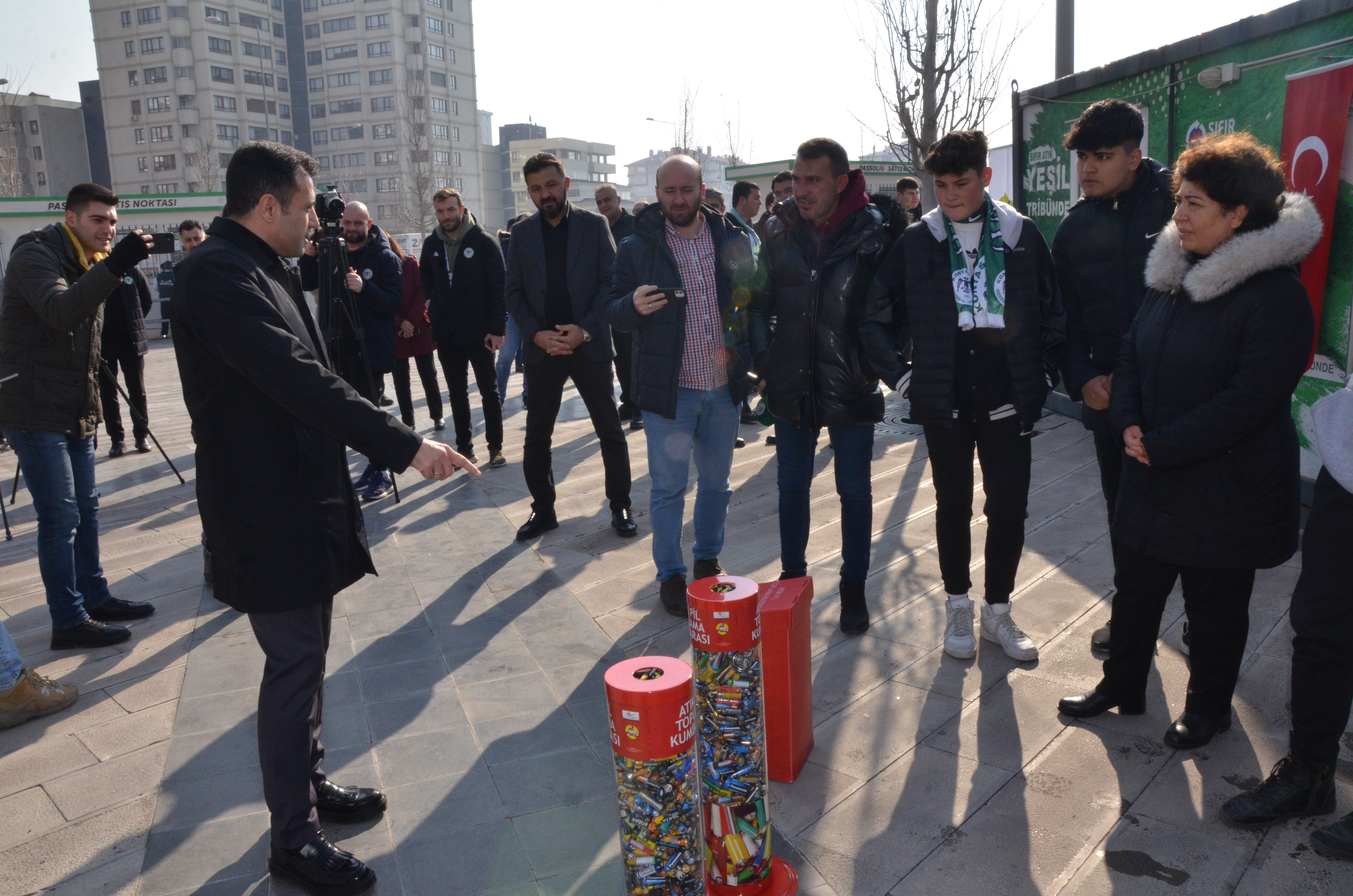 YEŞİL TRİBÜN”  PROJESİNDEN SONRA “DÖNÜŞÜM TRİBÜNÜ” PROJESİ DE HAYATA GEÇİRİLDİ