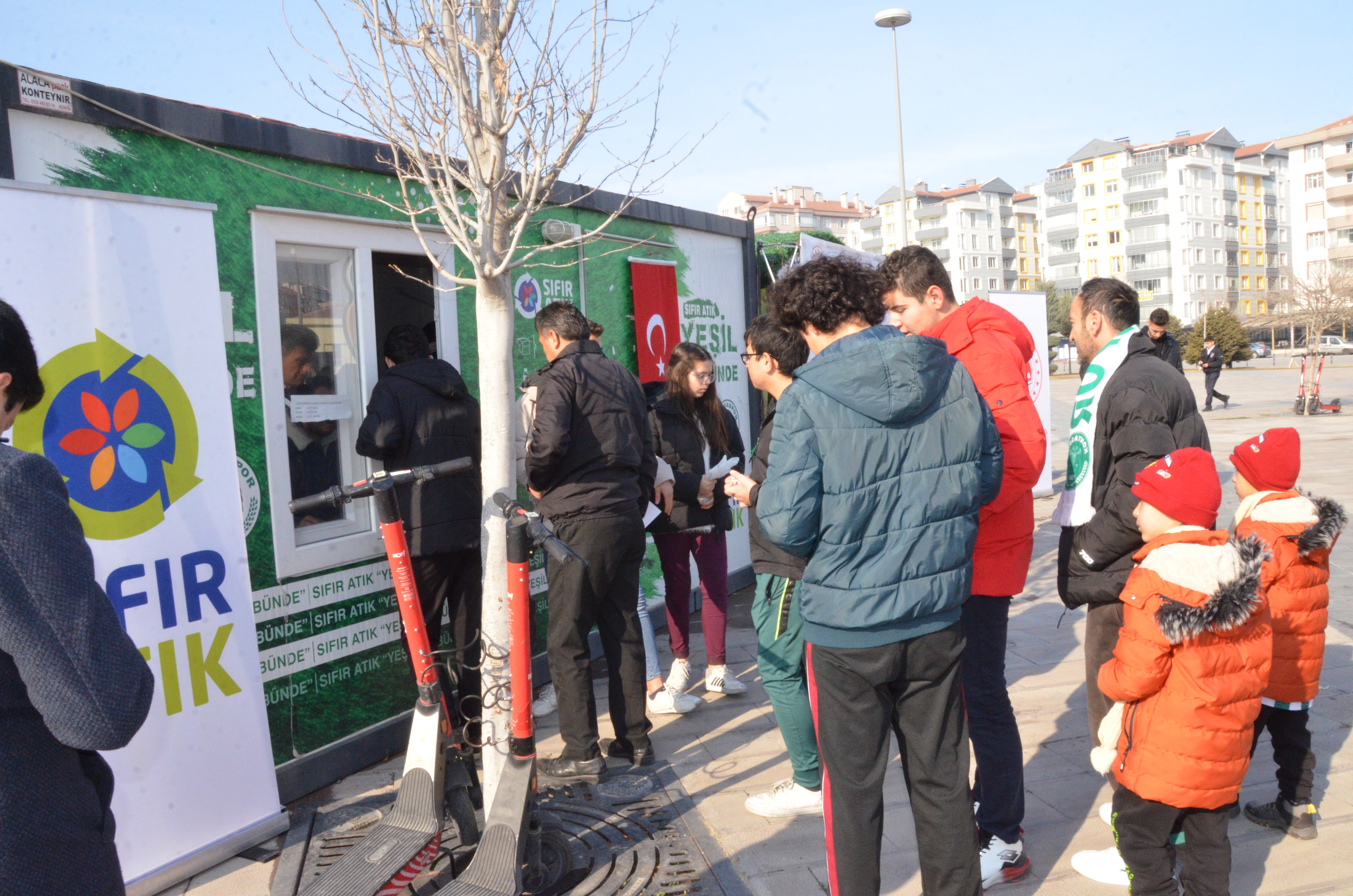 YEŞİL TRİBÜN”  PROJESİNDEN SONRA “DÖNÜŞÜM TRİBÜNÜ” PROJESİ DE HAYATA GEÇİRİLDİ