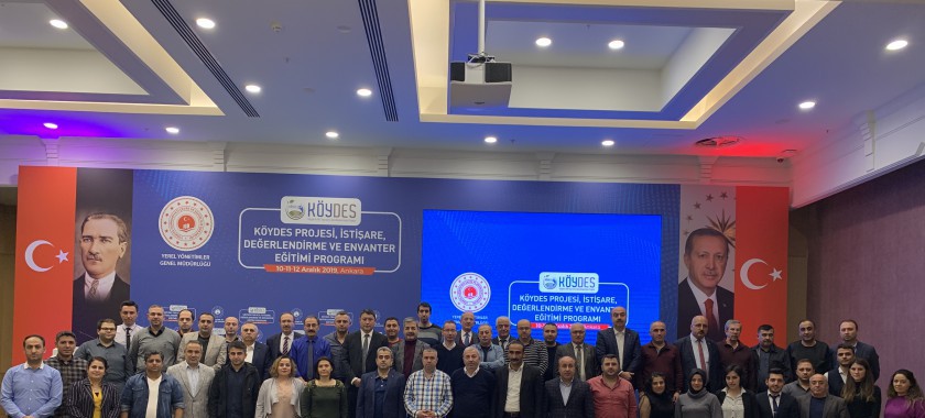 KÖYDES 2019 İSTİŞARE VE ENVANTER EĞİTİMİ