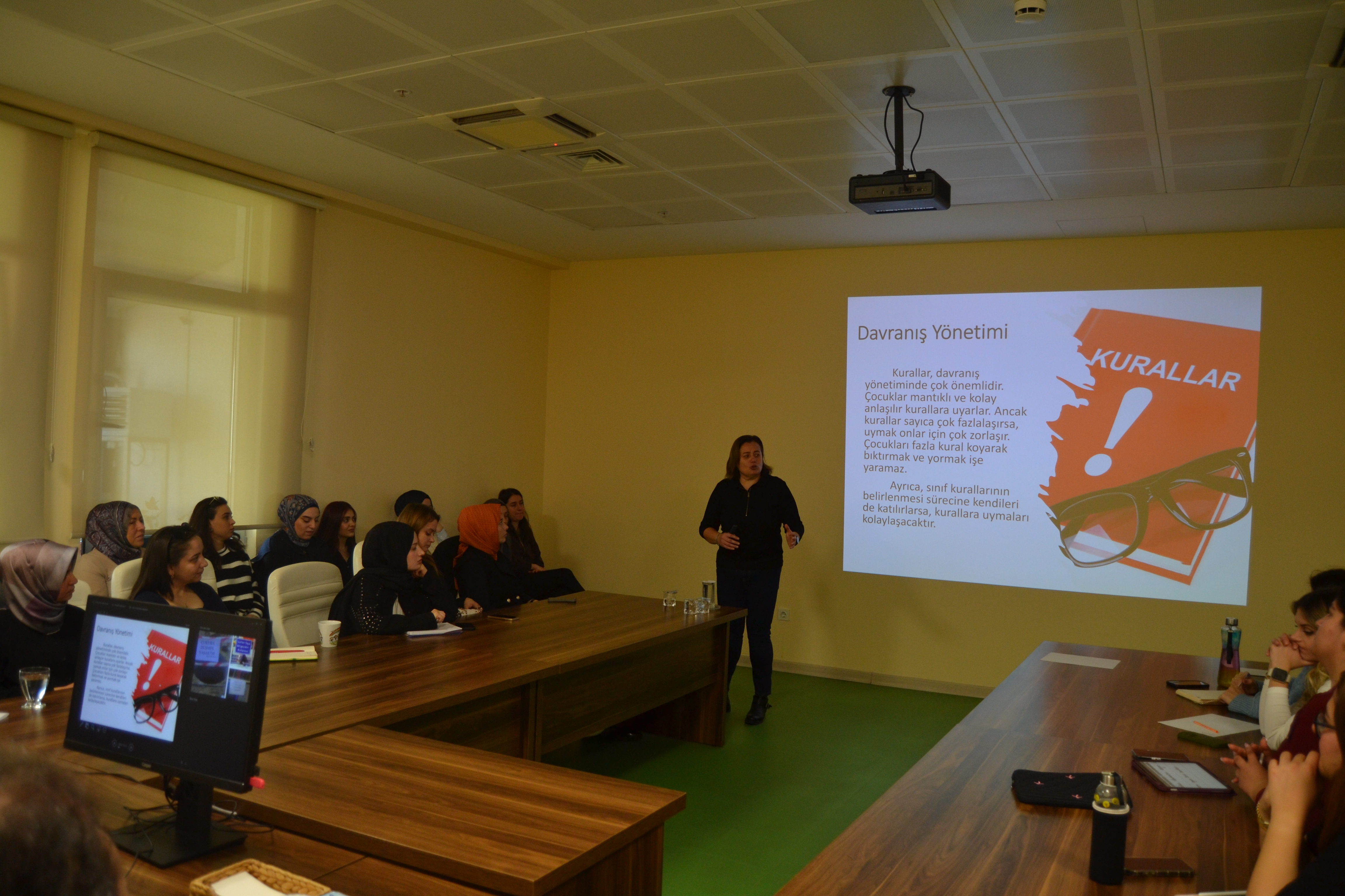 Sınıf Yönetimi ve Öğretmen Tutumları Semineri Gerçekleştirildi