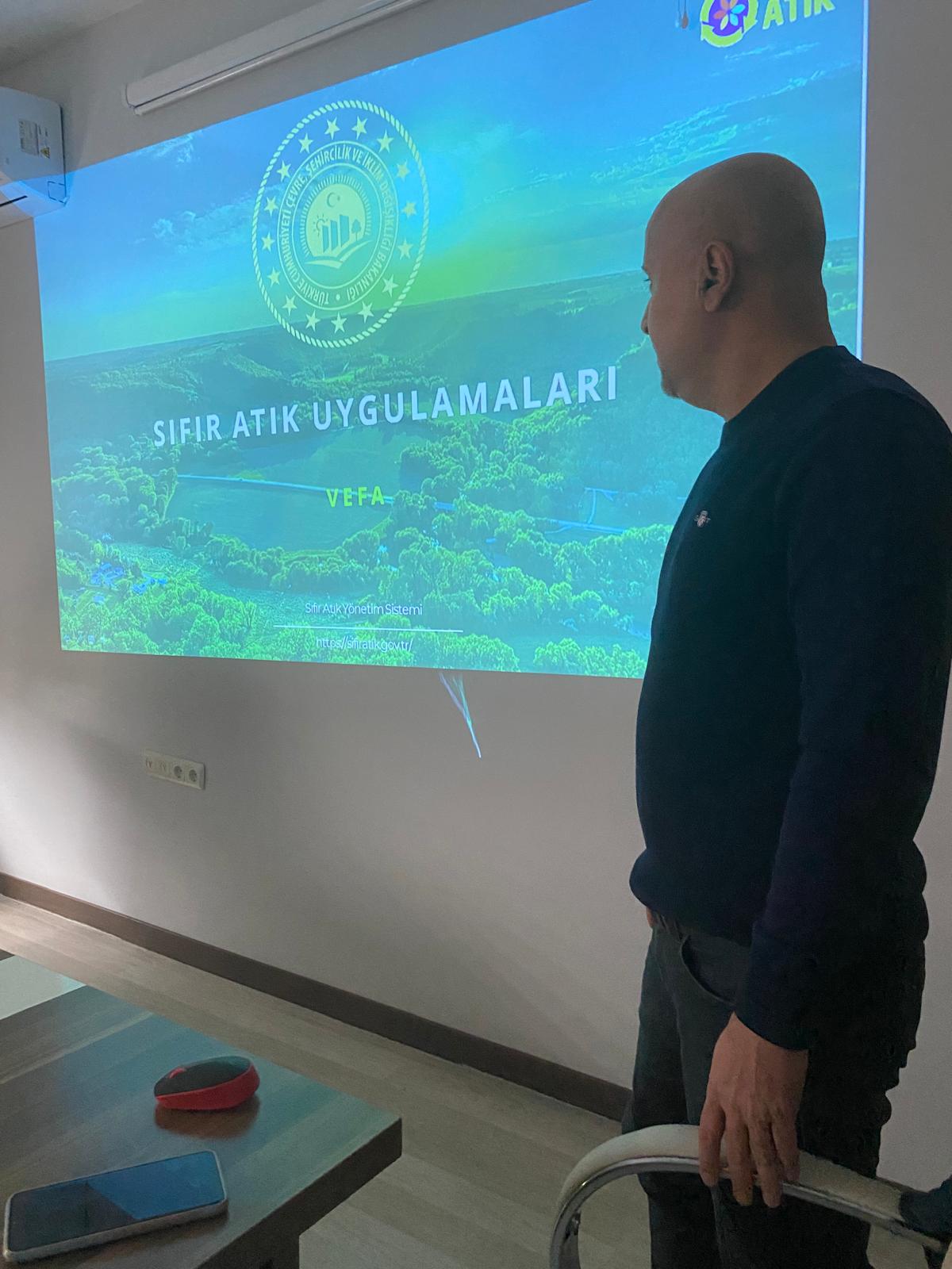 2025 Yılı Sıfır Atık Projesi Kapsamında Bilgilendirme Eğitimi Domaniç’te Gerçekleştirildi.