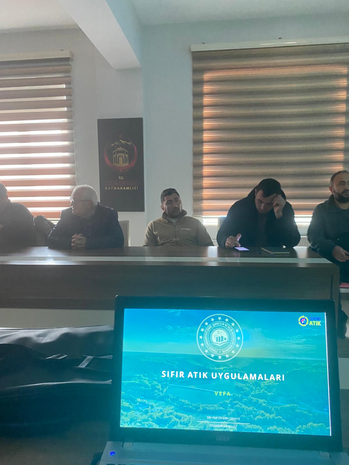 2025 Yılı Sıfır Atık Projesi Kapsamında Bilgilendirme Eğitimi Domaniç’te Gerçekleştirildi.