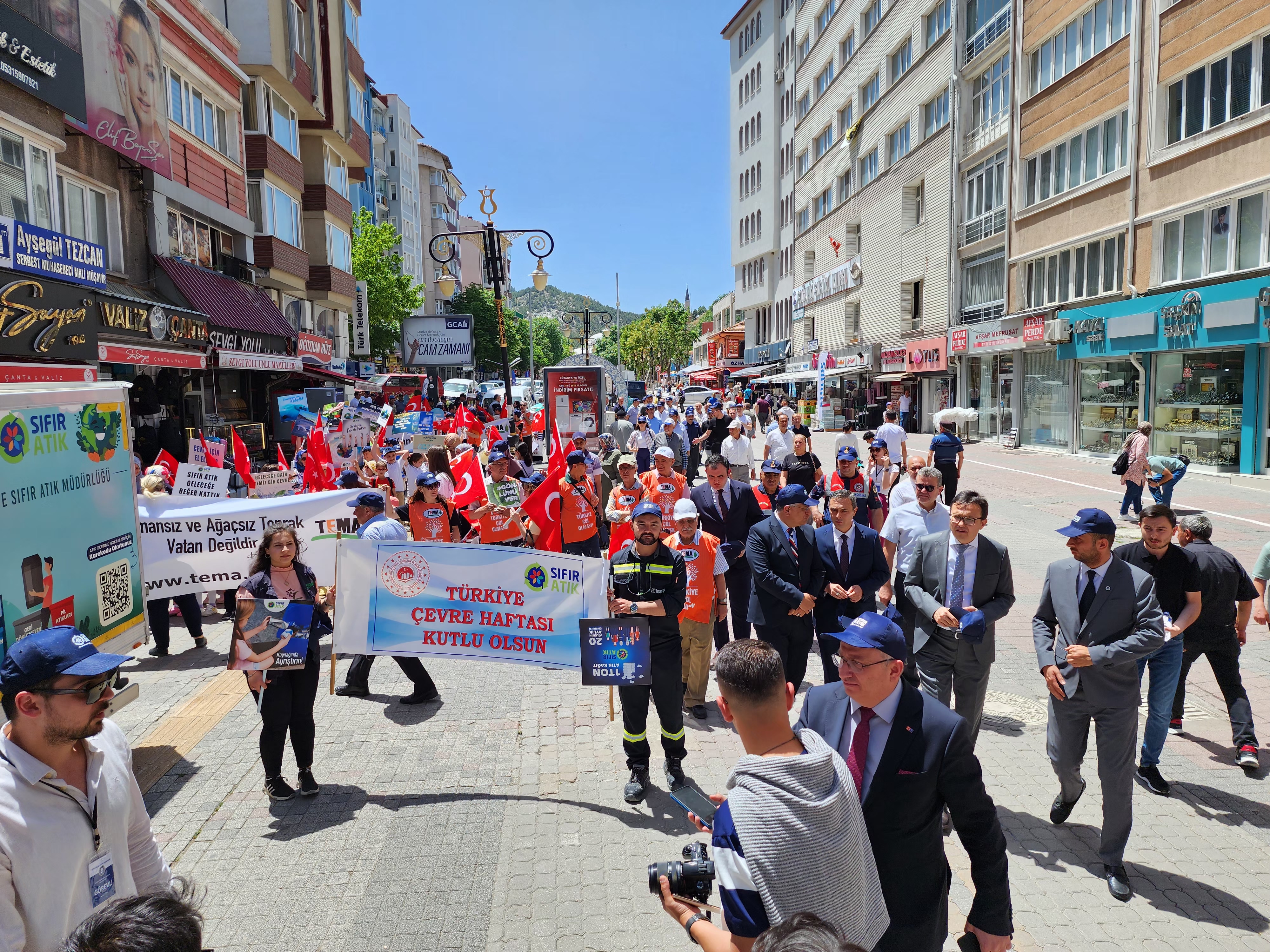 5-9 Haziran 2024 Türkiye Çevre Haftası Çevre Yürüyüşü Etkinliği ;