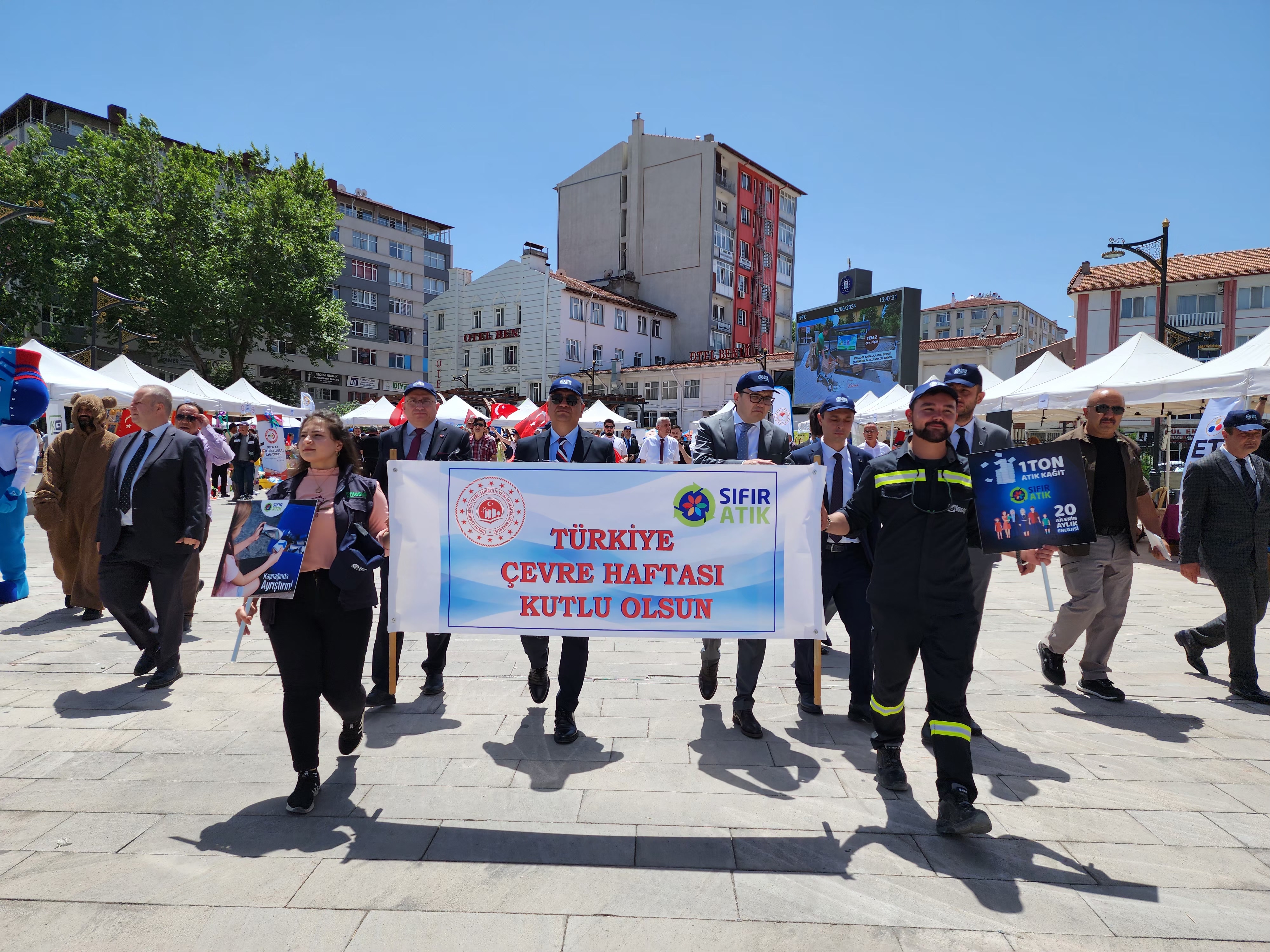 5-9 Haziran 2024 Türkiye Çevre Haftası Çevre Yürüyüşü Etkinliği ;