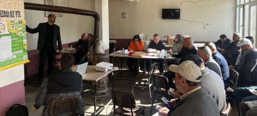 HALKIN BİLGİLENDİRİLMESİ VE SÜRECE KATILIM TOPLANTISI GERÇEKLEŞTİRİLMİŞTİR.(Kütahya İli Çavdarhisar, Emet, Gediz ve Hisarcık ilçeleri mevkii)