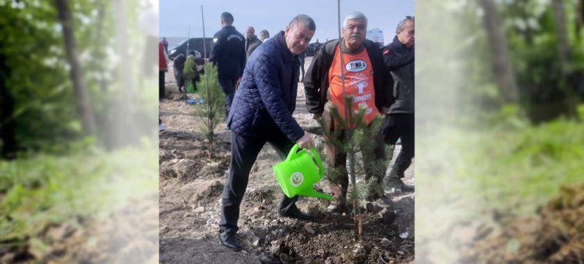 '' Milli Ağaçlandırma Günü '' Kapsamında Fidan Dikim Etkinliğine Katılım Sağlanmıştır.