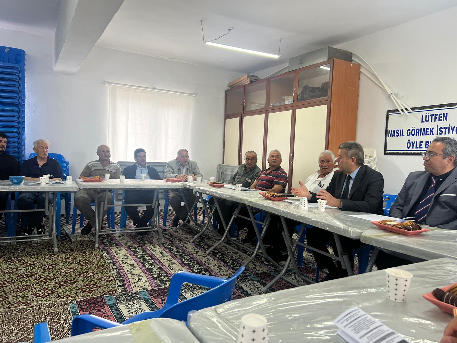 HALKIN BİLGİLENDİRİLMESİ VE SÜRECE KATILIM TOPLANTISI DÜZENLENDİ. (Kütahya İli Simav İlçesi Bademli Köyü).