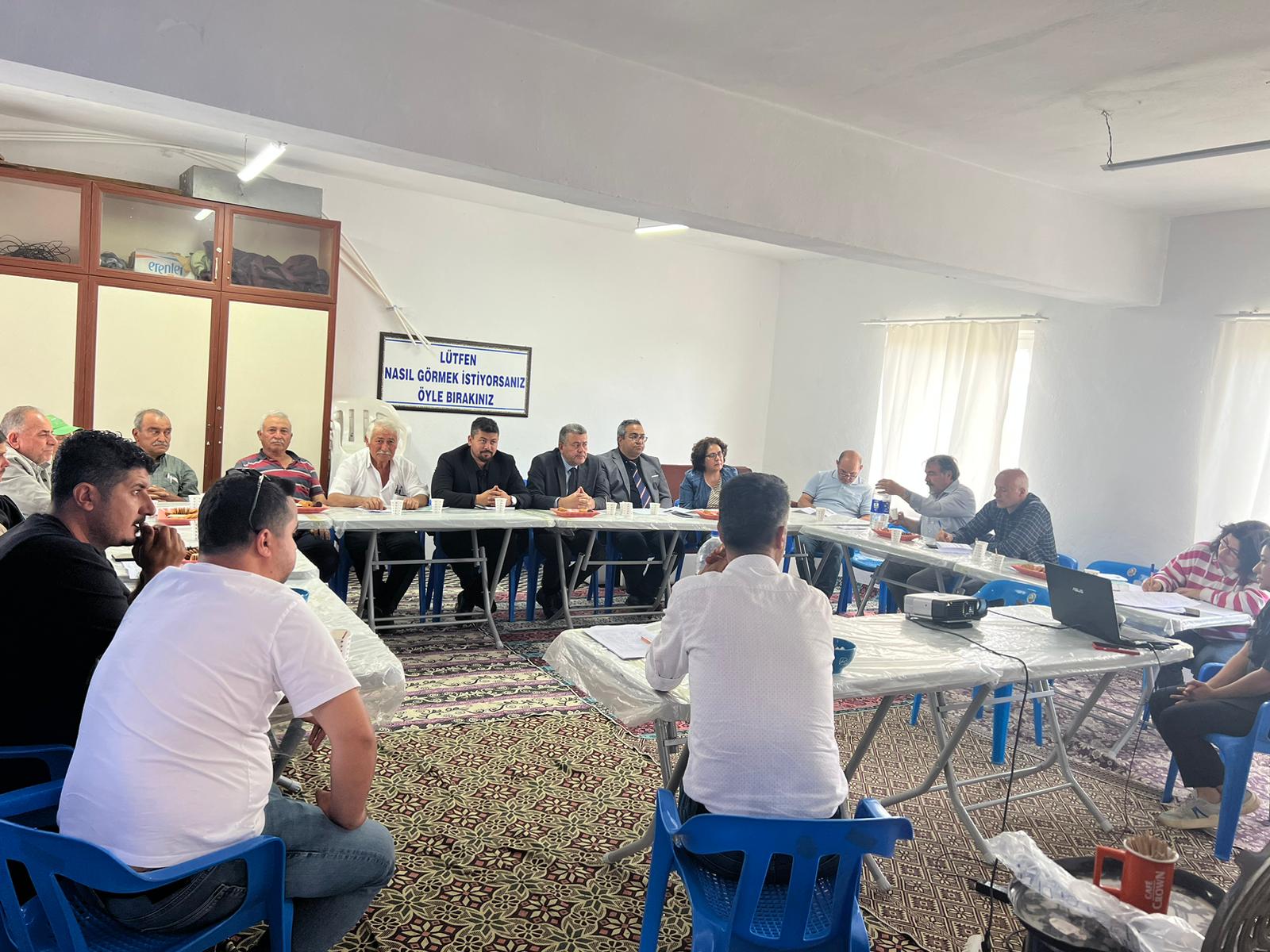 HALKIN BİLGİLENDİRİLMESİ VE SÜRECE KATILIM TOPLANTISI DÜZENLENDİ. (Kütahya İli Simav İlçesi Bademli Köyü).