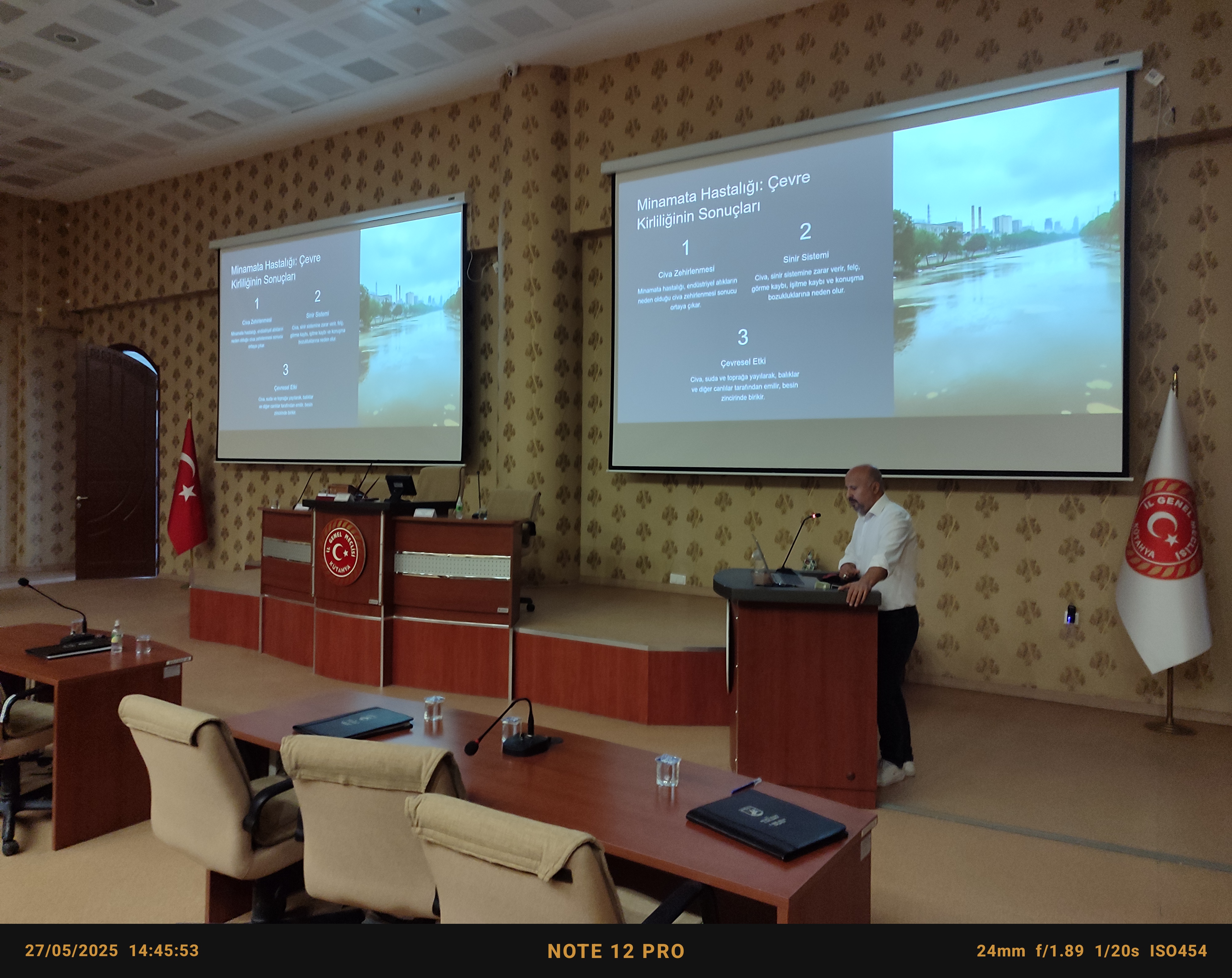 Sıfır Atık Projesi ve Temel Seviye Sıfır Atık Belge Yenileme Eğitimi Verilmiştir.