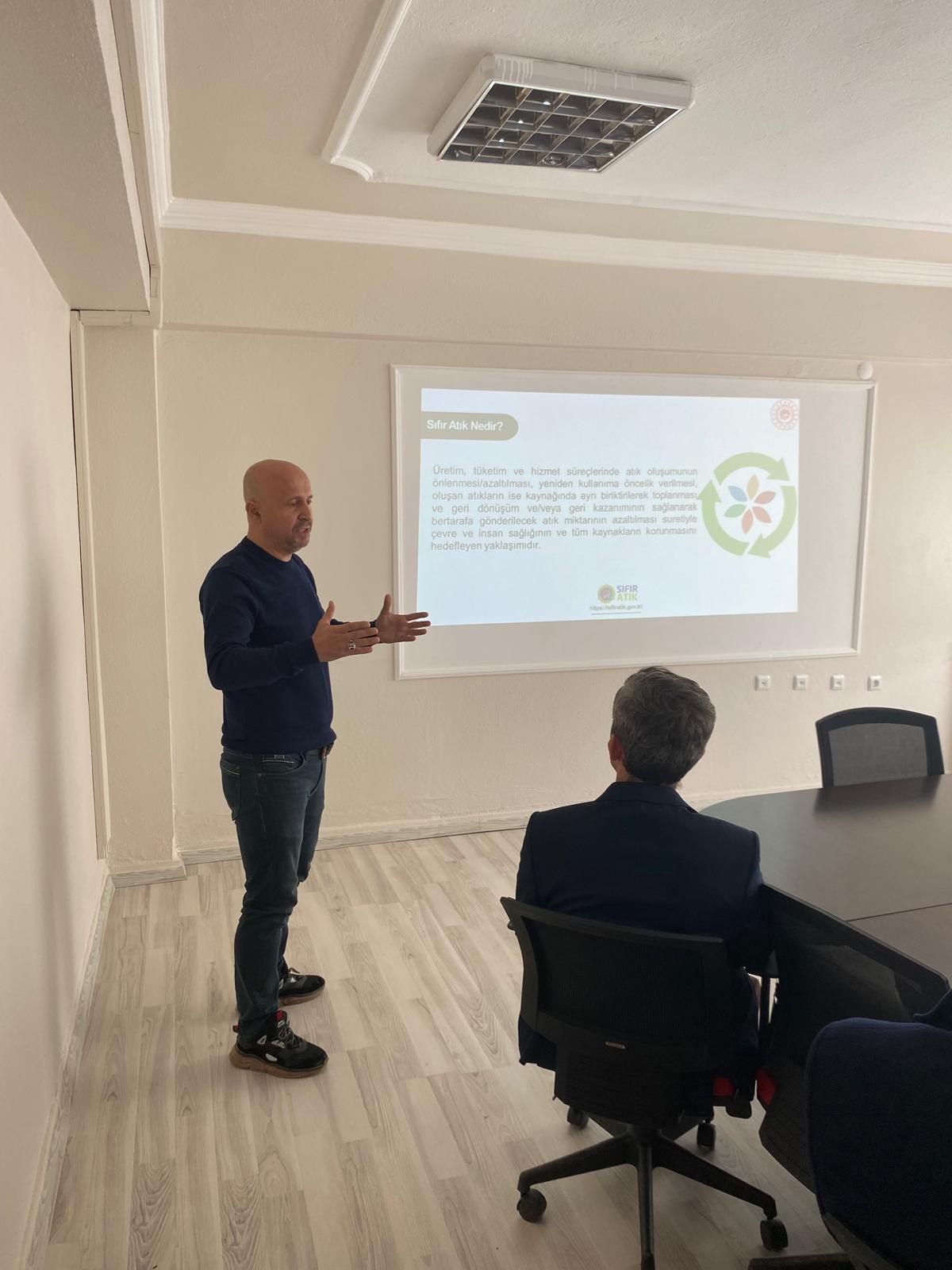 Sıfır Atık Projesi Kapsamında Emet’te Bilgilendirme Eğitimi Gerçekleştirildi