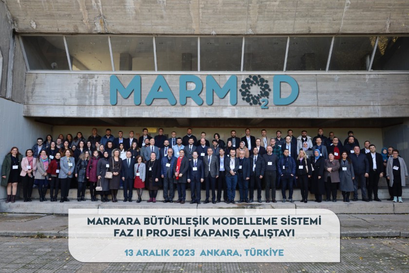 MARMARA DENİZİ BÜTÜNLEŞİK MODELLEME SİSTEMİ (MARMOD) FAZ II PROJESİ KAPANIŞ ÇALIŞTAYI GERÇEKLEŞTİRİLDİ.