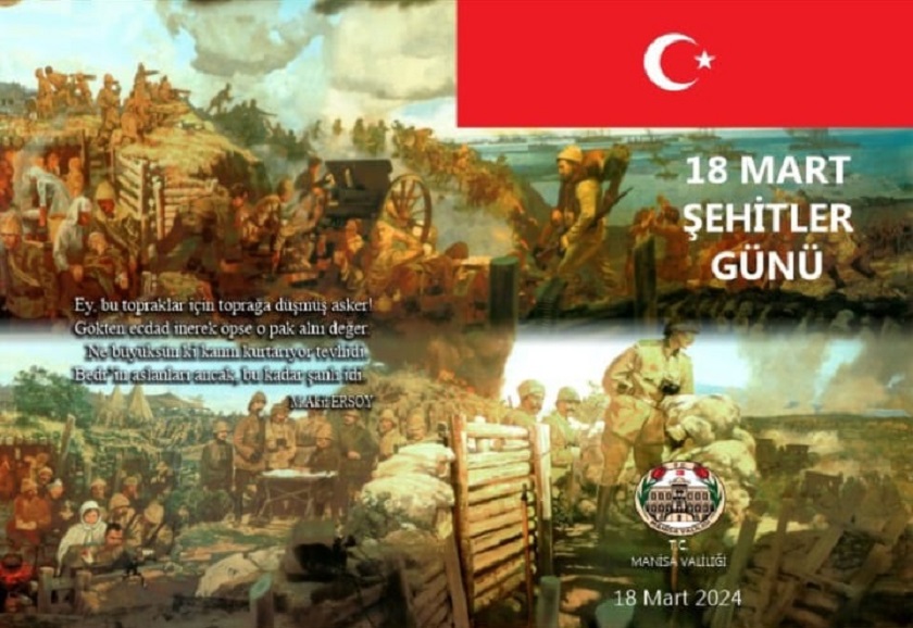 18 Mart Şehitleri Anma Günü ve Çanakkale Zaferi’nin 109. Yıldönümü