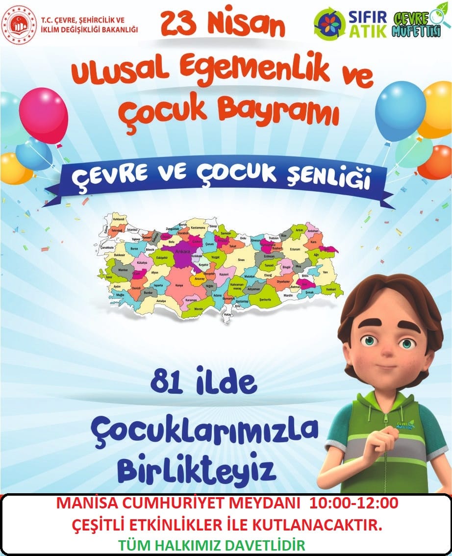 23 Nisan Ulusal Egemenlik ve Çocuk Bayramı