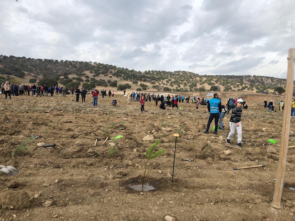 Cumhuriyetimizin 100. Yıl Geleceğe Nefes Cumhuriyete Nefes Kapsamında Fidan Dikimi