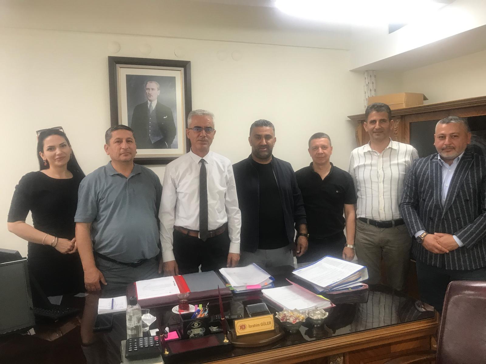 Gürle Turizm Yatırımcıları Derneğinin Ziyareti