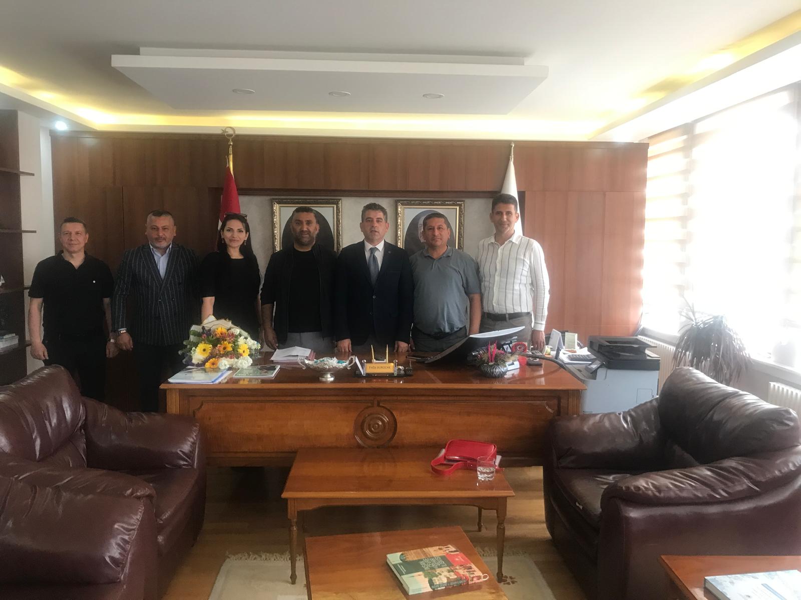 Gürle Turizm Yatırımcıları Derneğinin Ziyareti