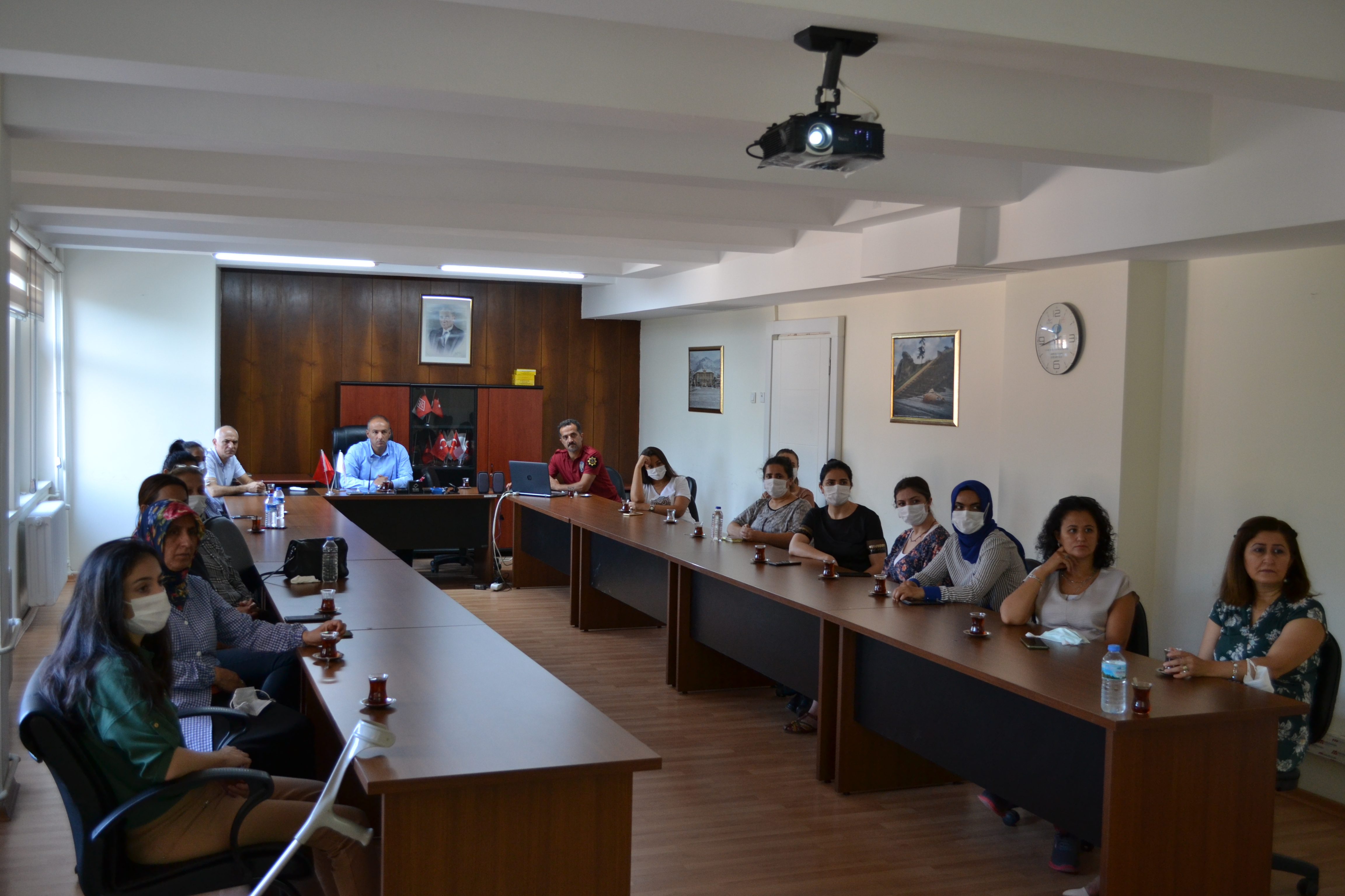 İl Müdürlüğümüzde Bayan Personellere Uyuşturucu Madde İlgili Seminer Verildi