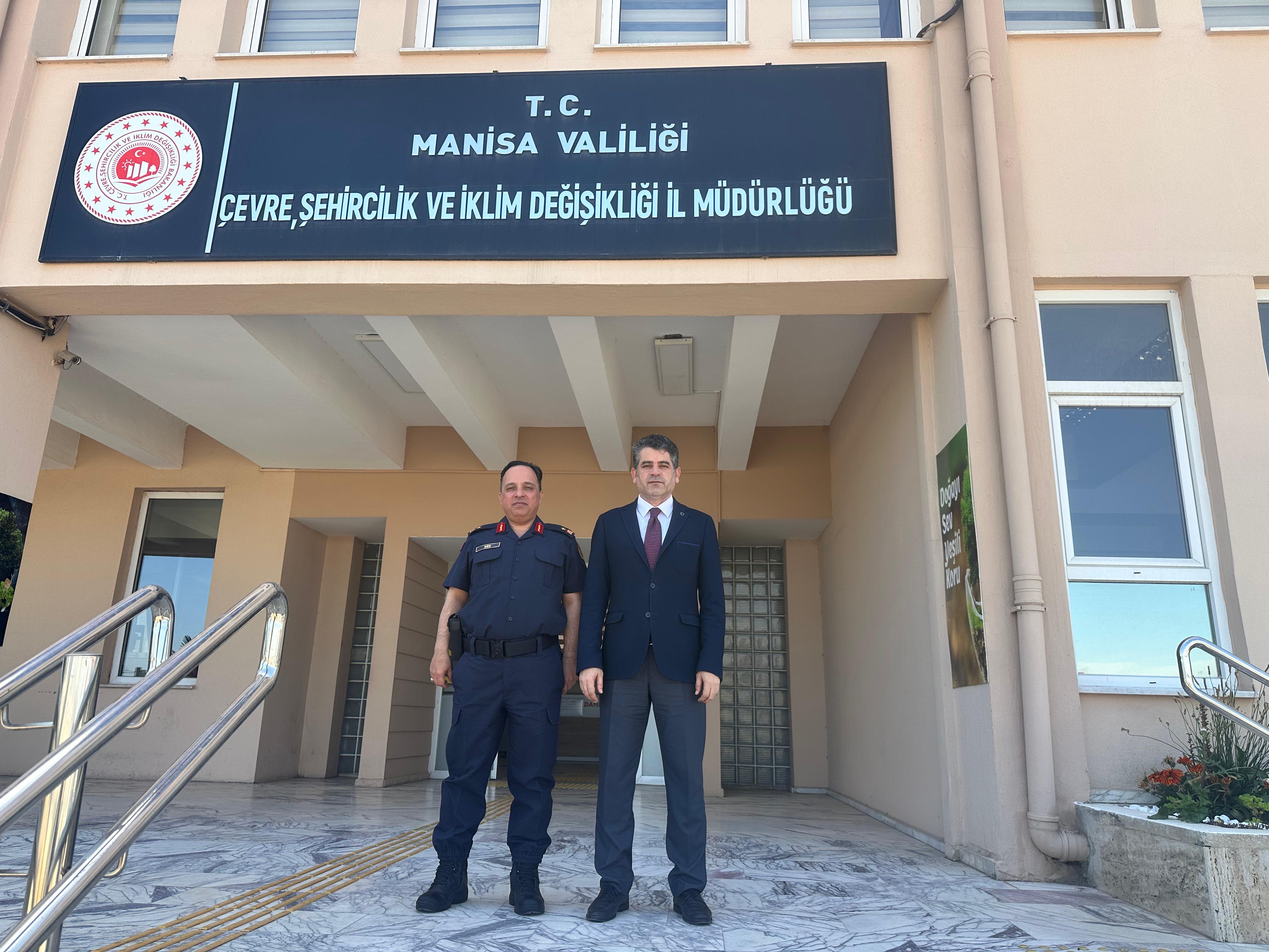 Manisa İl Jandarma Komutanı Sayın Tuğgeneral İlhan ŞEN' in ziyareti