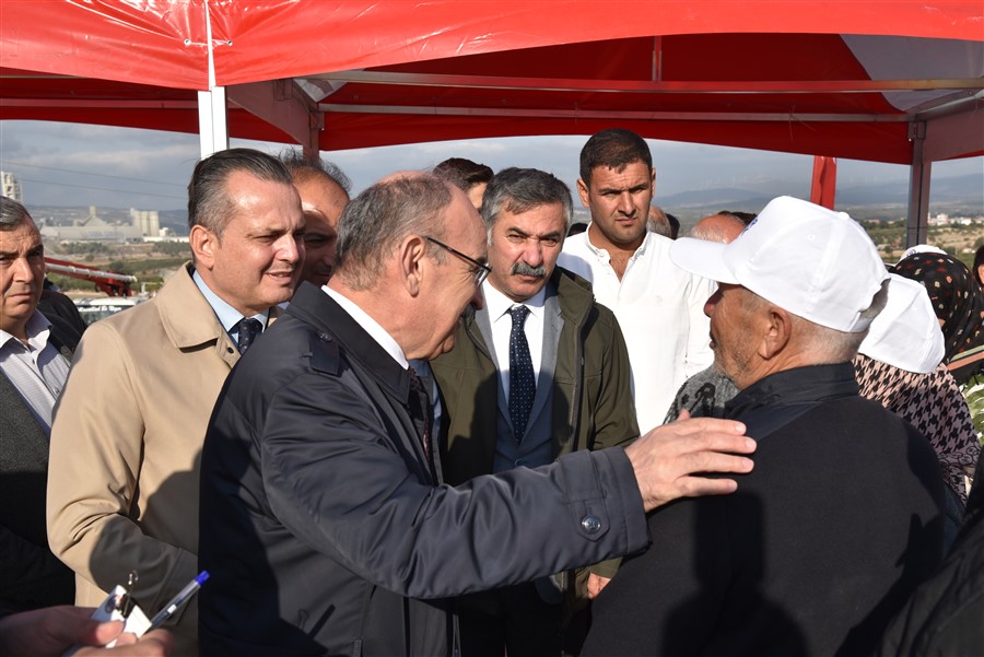 Manisa Soma Maden Rezervi İskanı (54 hane) Yapım İşi Kapsamın da Temel Atma Töreni