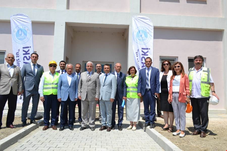 Manisa Valisi Sayın Mustafa Hakan GÜVENÇER Manisa Merkez Atıksu Arıtma Tesisinde İncelemelerde Bulundu