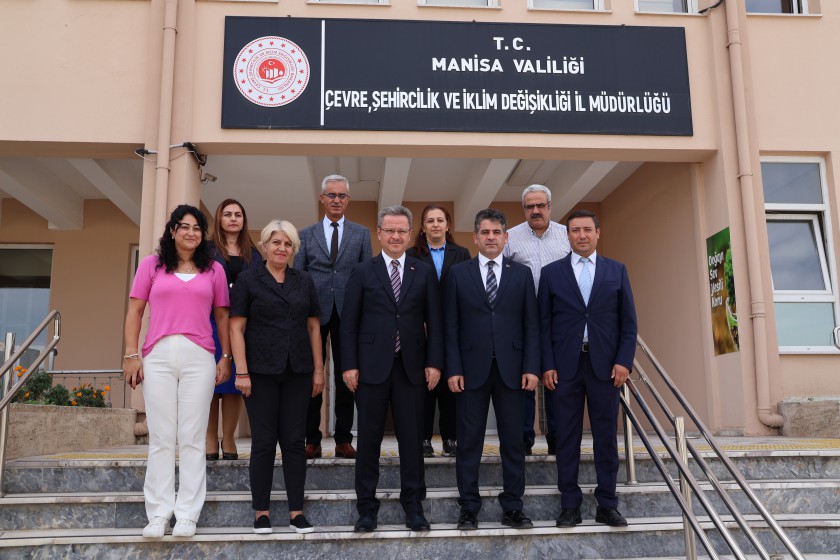 Sayın Valimiz Enver Ünlü İl Müdürlüğümüze Veda Ziyaretinde Bulundu