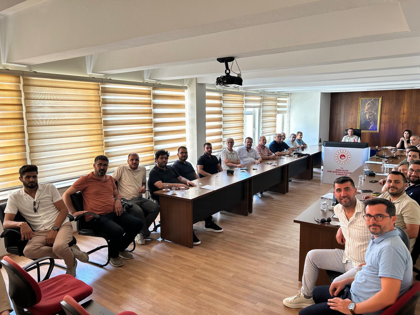 Yapı Denetim Uygulamaları hakkında ve karşılaşılan sorunların çözümüne yönelik toplantı yapılmıştır