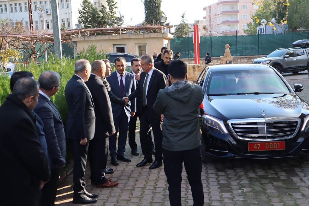 Mardin Valisi Tuncay AKKOYUN İl Müdürlüğümüzü ziyaret etti.