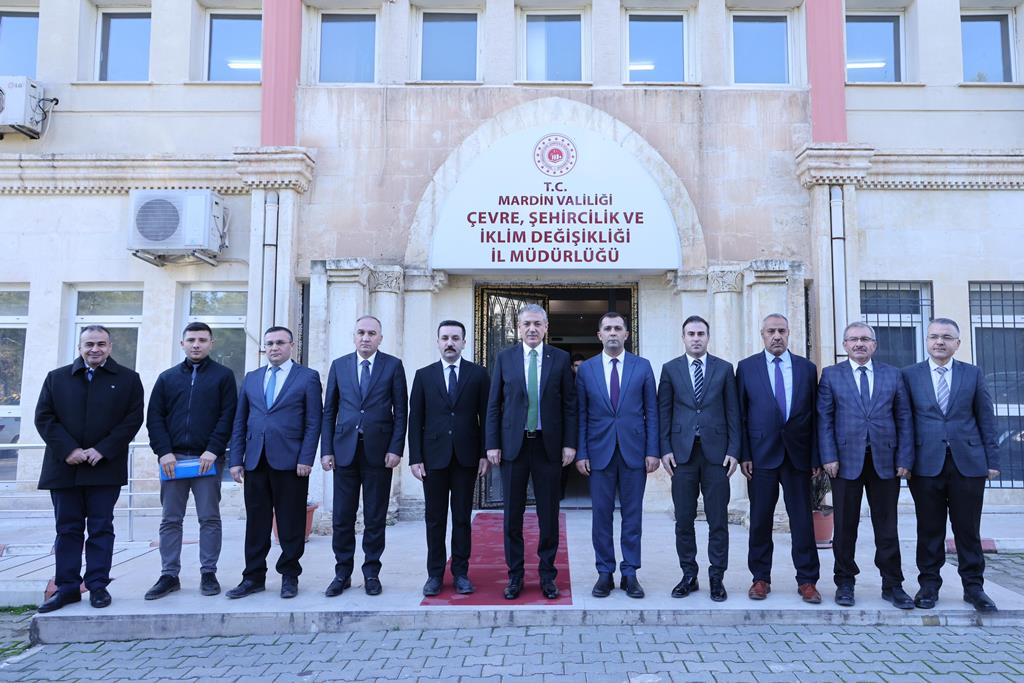 Mardin Valisi Tuncay AKKOYUN İl Müdürlüğümüzü ziyaret etti.