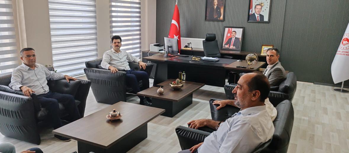 Vali Yardımcımız Sayın Hasan KURT, İl Müdürlüğümüze ziyarette bulunmuştur.