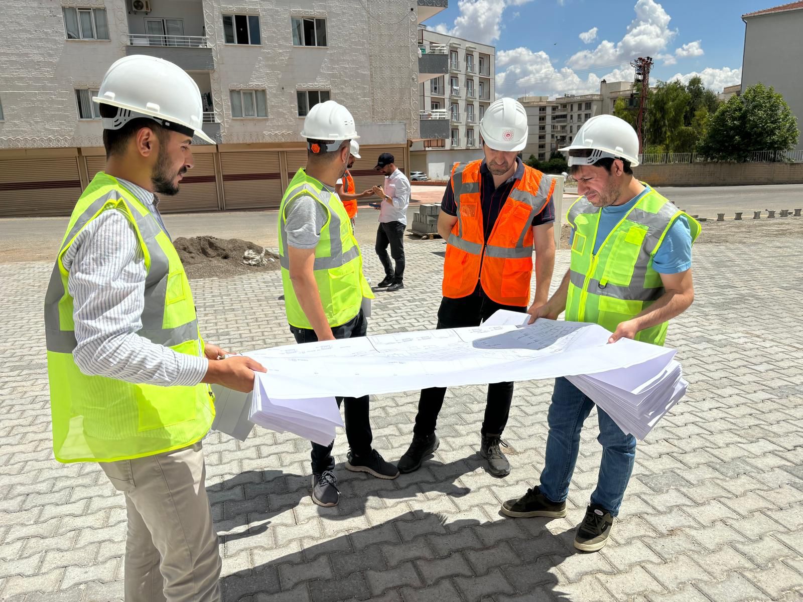 Yapı Denetim Çalışma Birimi personeli tarafından İlimiz Nusaybin ilçesinde denetim yapılmıştır.