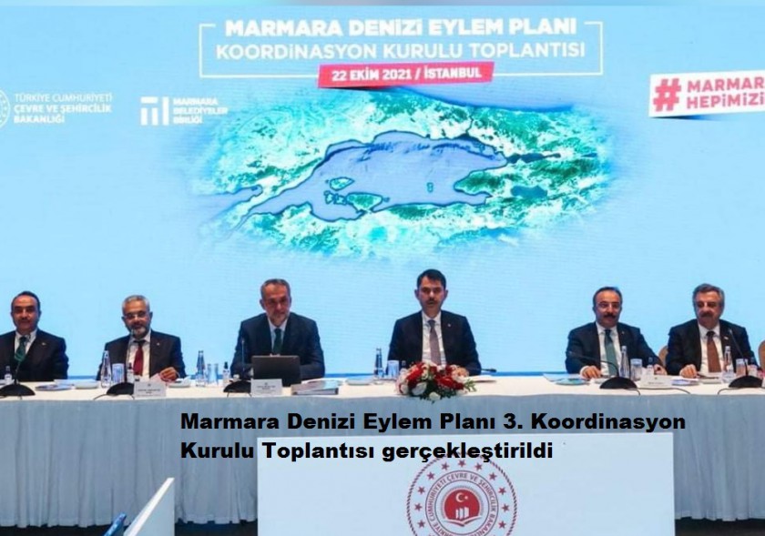Marmara Denizi Eylem Planı 3. Koordinasyon Kurulu Toplantısı