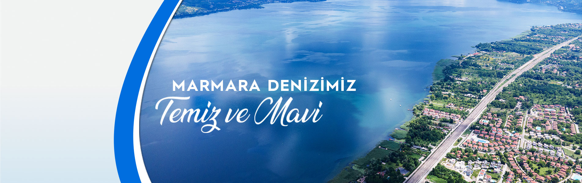 Marmara Denizi'miz temiz ve mavi