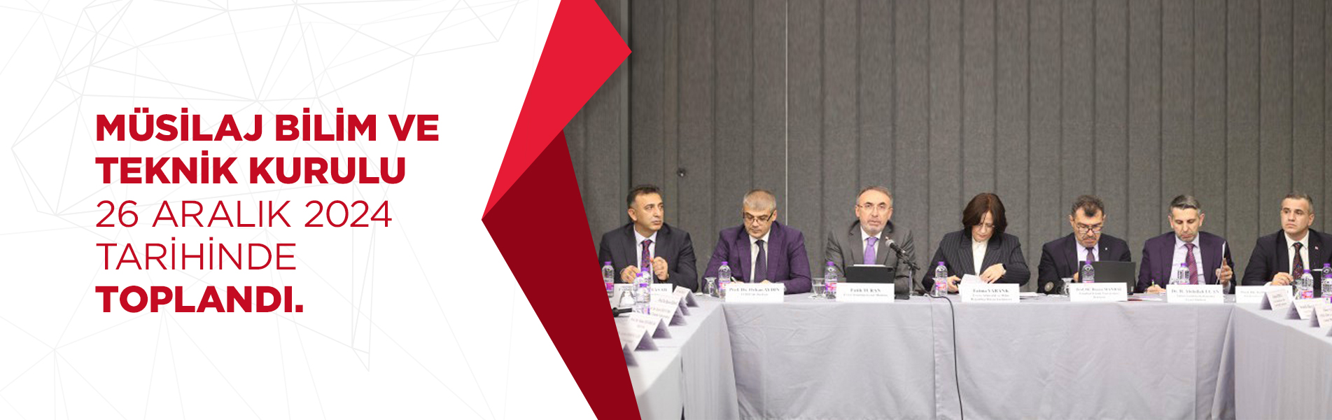 Müsilaj Bilim ve Teknik Kurulu 26 Aralık 2024 tarihinde toplandı.