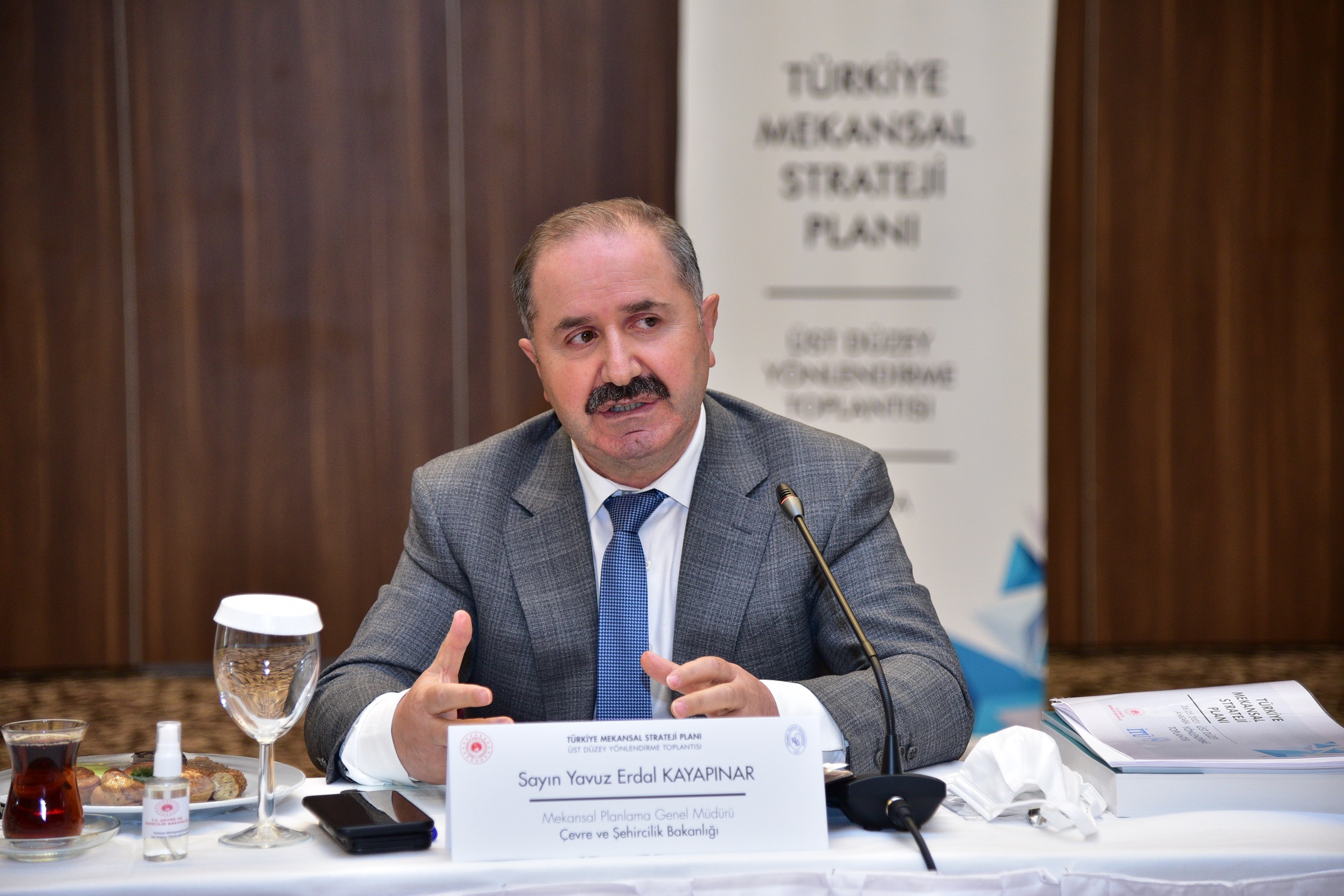 Türkiye Mekânsal Strateji Planı 3. Üst Düzey Yönlendirme Toplantısında, Planın Hedefleri ve Stratejileri görüşüldü. 26.05.2021