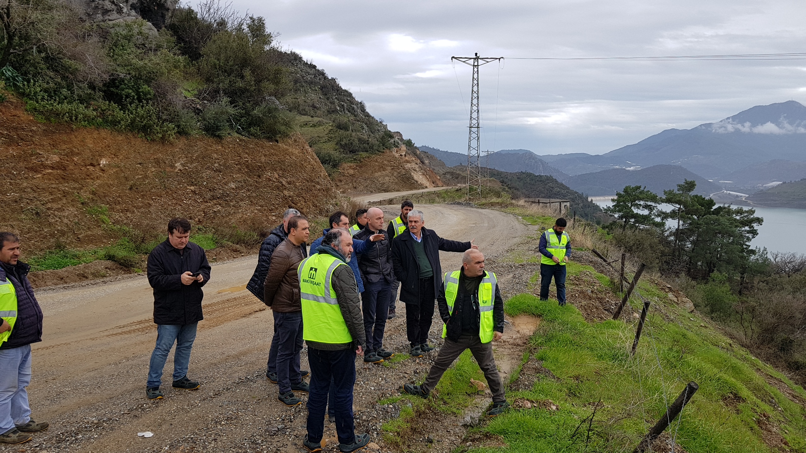 Anamur Alaköprü İskan Yerleşkesi 2. Etap Tarımsal Araziler Oluşturulması işinde incelemeler yapıldı.