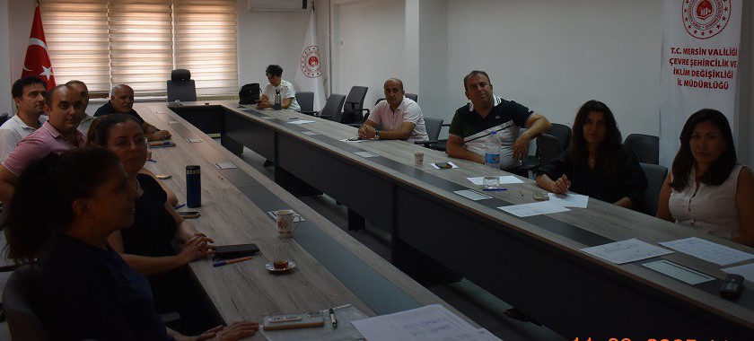 İl Müdürlüğümüzde Yapı Denetim Şube Müdürlüğü Personeline İş Sağlığı ve Güvenliği Eğitimi Verildi.