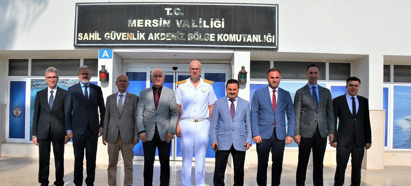 Sayın İl Müdürümüz Hasan ALAN, Sahil Güvenlik Akdeniz Bölge Komutanlığı Görevine Atanan Kıdemli Albay Gökmen GÜCÜYEN’i Ziyaret Etti