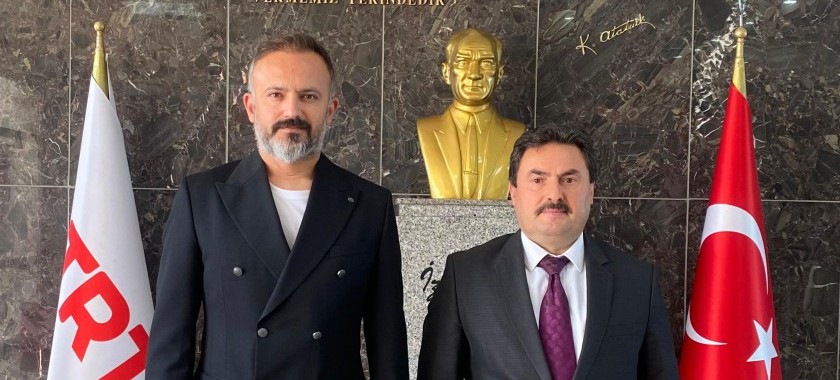 TRT ÇUKUROVA BÖLGE MÜDÜRÜ Sayın Fatih DOĞRU'yu İl Müdürümüz Sayın Hasan ALAN ziyaret etti, kendilerine teşekkür ederim.
