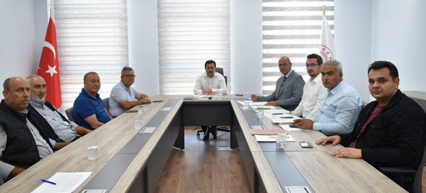 Zeytinyağı Ve Prina İşleme Tesisleri Yetkilileri İle Toplantı Yapıldı