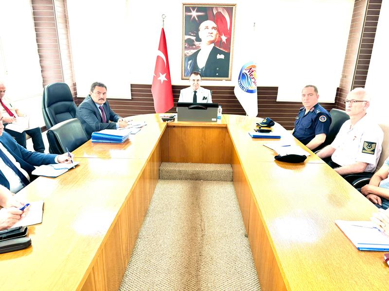 Göksu Deltası Özel Çevre Koruma Bölgesinde Çıkan Yangınlarla İlgili Toplantı
