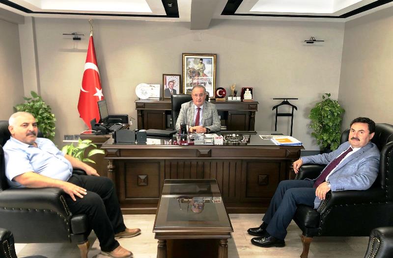 İl Müdürümüz Sayın Hasan ALAN ve Milli Emlak Müdürü Sıtkı DEMİRAL, Erdemli Kaymakamı Aydın TETİKOĞLU…