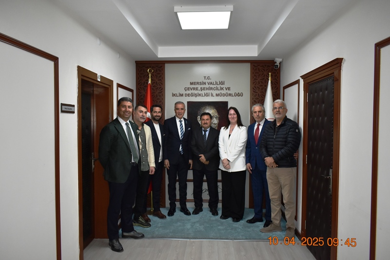 Mersin Yapı Müteahhitleri Derneği Yönetim Kurulu Başkanı ve Yanında Bulunan Heyet, İl Müdürümüz Sayın Hasan ALAN'ı ziyaretinde bulundu.