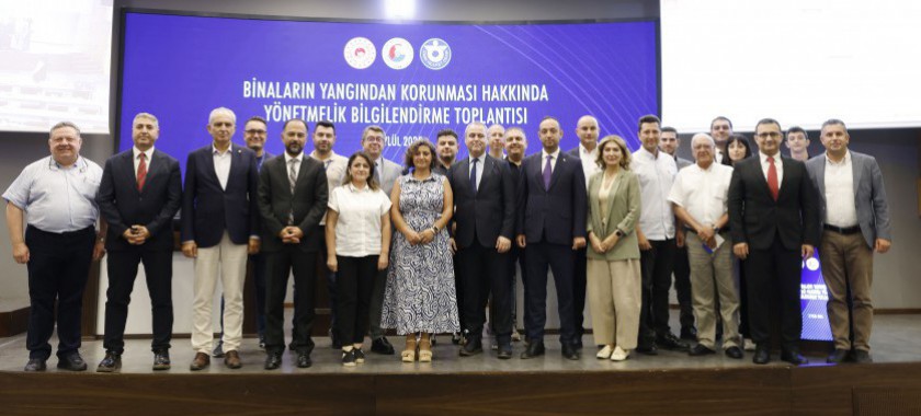  Binaların Yangından Korunması Sektör Bilgilendirme Toplantıları’nın İkincisi İzmir’de yapıldı