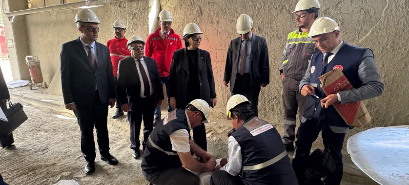Erzurum’da Çimento Üreticilerine Yönelik Denetim Yapıldı