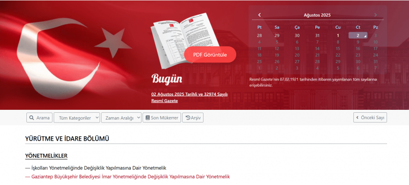 Gaziantep Büyükşehir Belediyesi İmar Yönetmeliği Yayımlandı