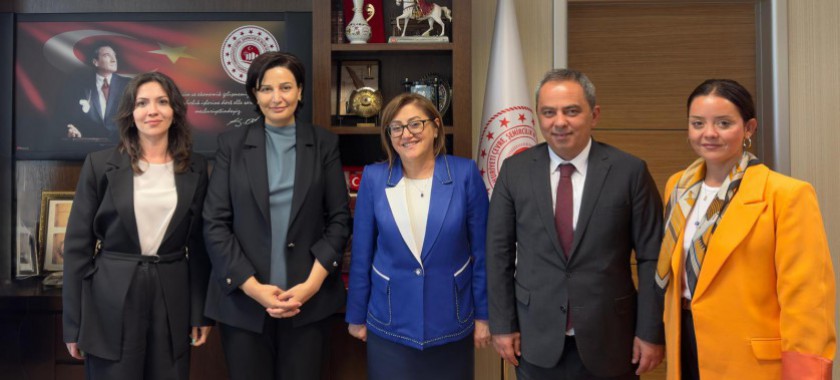 Gaziantep Büyükşehir Belediye Başkanı Fatma Şahin ve Genel Müdürümüz Banu Aslan Toplantı Yaptı